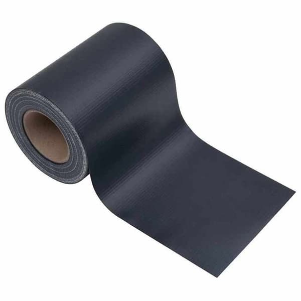 Maison Exclusive - PVC integritetsband 35 x 0,19 m Mörkgrå matt matt mörkgrå