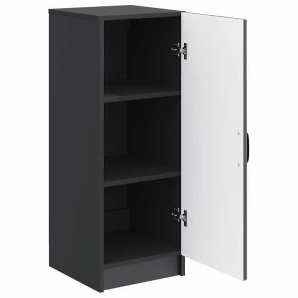 Maison Exclusive - Buffet Sort 33 x 34,5 x 87 cm Ingeniørtræ