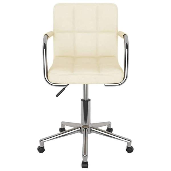 Maison Exclusive - Drejestol til kontor Creme Stof
