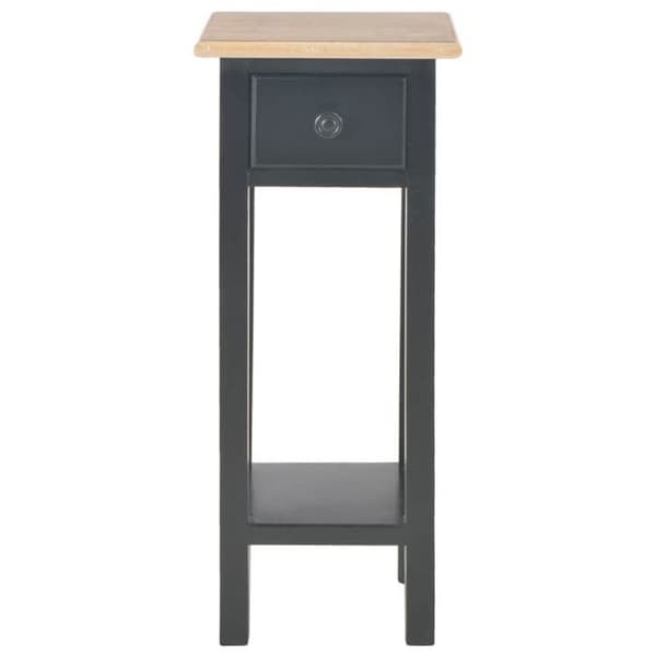 Maison Exclusive - Sort sidebord 27 x 27 x 65,5 cm Træ Svart