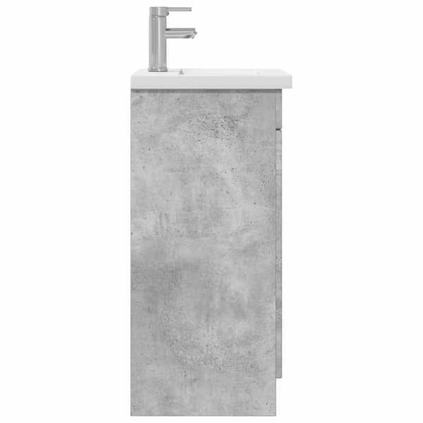 Maison Exclusive - Badeværelsesmøbel med vask Grå beton 42 x 40 x 84,5 cm