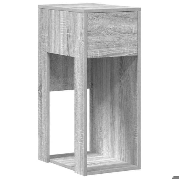Datorstöd - EXKLUSIV HEM - Maison Exclusive - Grå Sonoma - Ingenjörsträ - 30x44x74 cm