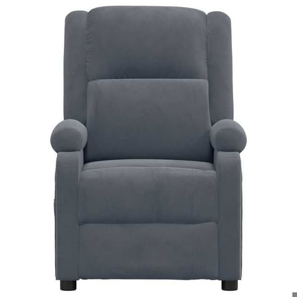 Maison Exclusive - Grå sammet recliner