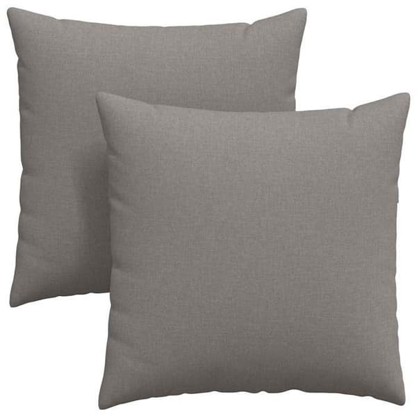 Maison Exclusive - Sohvatyynyt 2 kpl kangas Taupe 80 x 80 cm Mol
