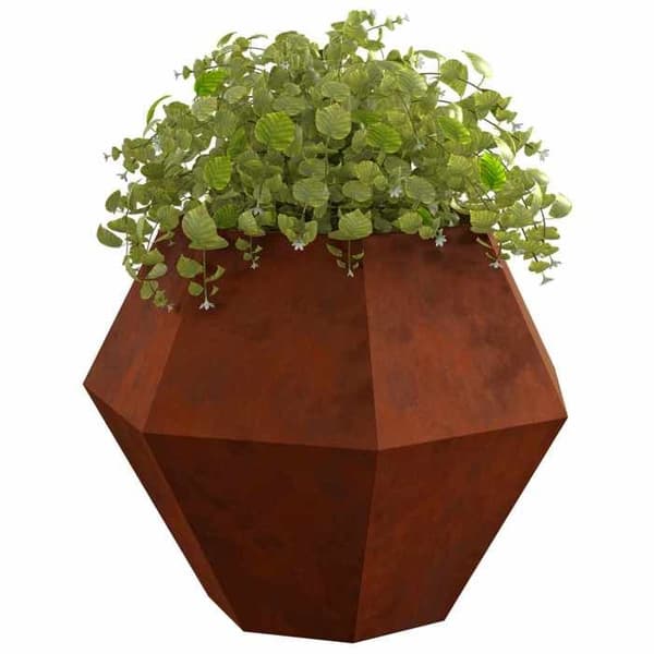 Maison Exclusive - Rostig Planter 100 x 100 x 80 cm Patinerad Stål