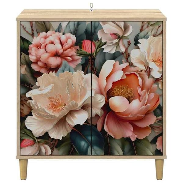 Maison Exclusive - Buffé BORNE Sonoma 69 x 33 x 75 cm Ingenjörsträ