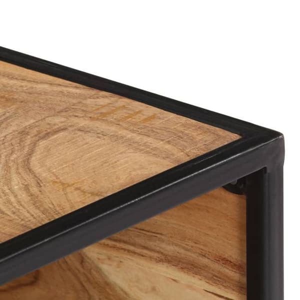 Maison Exclusive - Soffbord 70x70x32 cm Solid akaciaträ