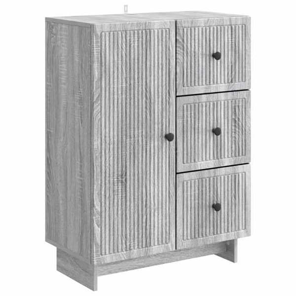Maison Exclusive - Buffet Sonoma grå 66 x 34,5 x 90 cm Ingeniørtræ