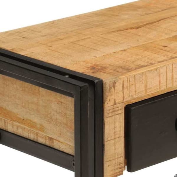 Maison Exclusive - Konsolbord 110x30x76 cm Solid mangotræ