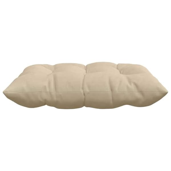 Sittkuddar - EXKLUSIVT HEM - Med knappar - Mikrofiber kräm - 40 x 40 x 6 cm - 4-pack Grädde