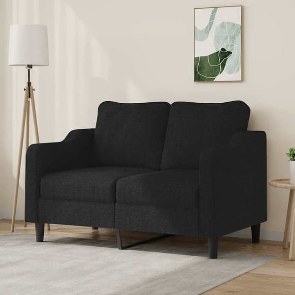 Maison Exclusive - 2-personers Sofa Sort 120 cm Stof