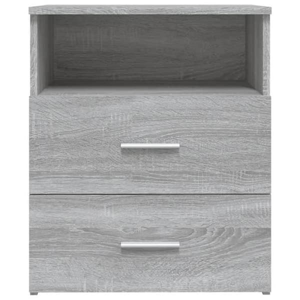 Maison Exclusive - Natborde 2 stk Sonoma grå 50x32x60 cm Sonoma grå