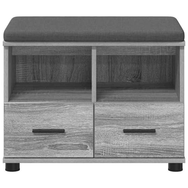 Maison Exclusive - Entréebænk Grå Sonoma 60 x 38 x 46 cm