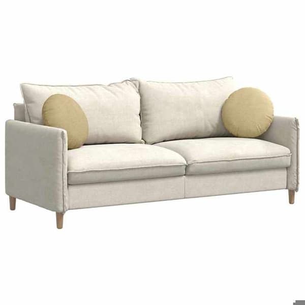 Sittkudde - EXKLUSIV HEM - Rund 40 cm - Kordvelour - Bas av polypropen - Polyesterfyllning