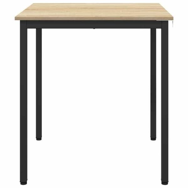 Maison Exclusive - Spisebord / Middagsbord 70 x 70 x 75 cm Kvadratisk Svart