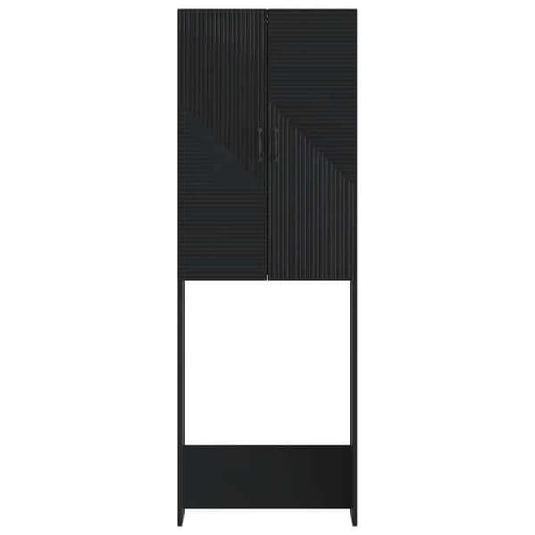 Maison Exclusive - Badeværelsesskab HAARLEM Sort 66 x 25,5 x 190 cm