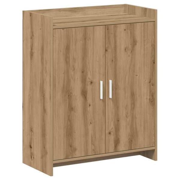 Skoopbevaring - EKSKLUSIV HUS - 73,5x36x92 cm - Ingeniørtræ - 90° døre - Stor kapacitet