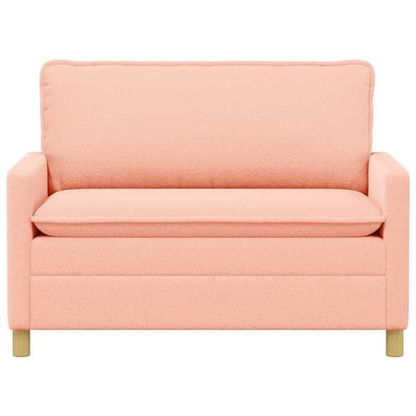 Maison Exclusive - Soffa Rosa 126 x 81 x 87,5 cm Tyg