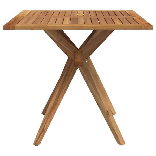 Maison Exclusive - Firkantet havebord 85x85x75 cm i solid akacietræ