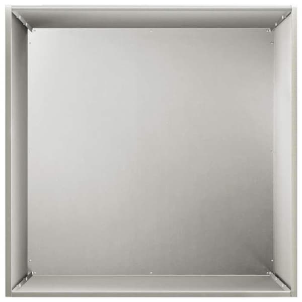 Maison Exclusive - Trädgårdskrukor 2 st Silver 40 x 40 x 75 cm