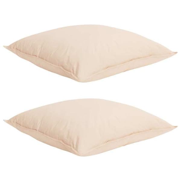Maison Exclusive - Duvetset 2 pc 200 x 200 cm Kapok och Polyester Beige