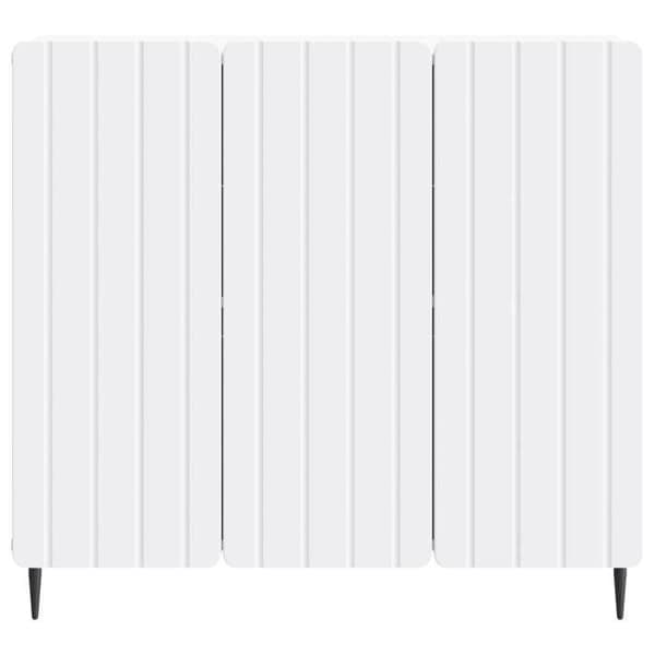 Maison Exclusive - Buffé Vit 89 x 34,5 x 82 cm Ingenjörsträ Vit
