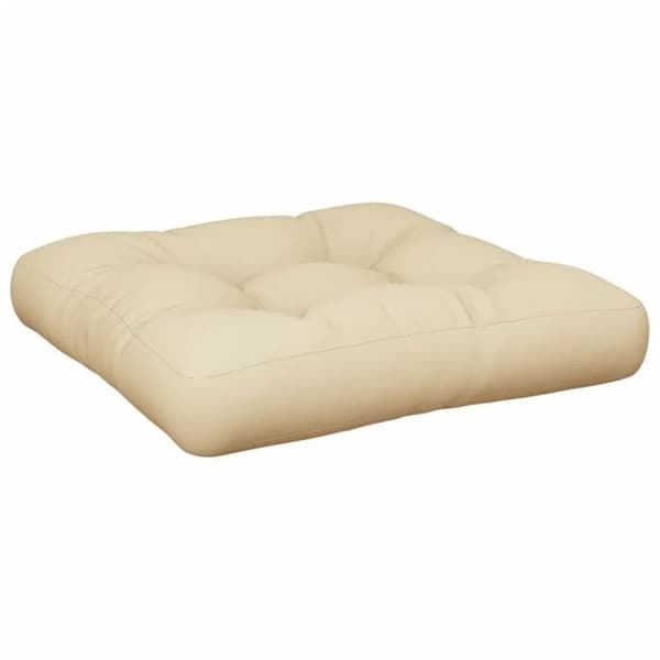 Maison Exclusive - Palettityynyt 2 kpl beige kangas
