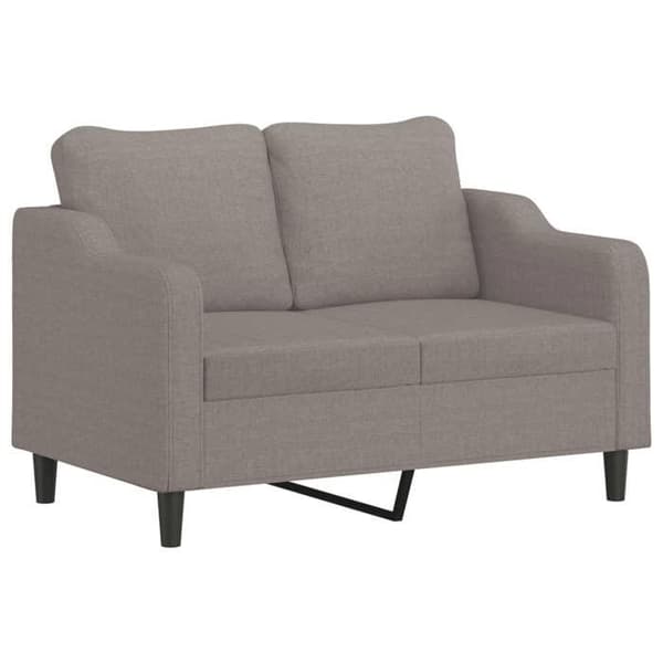 Maison Exclusive - 3-delars soffgrupp med kuddar i taupe tyg