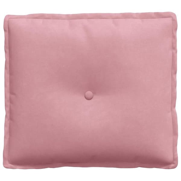 Maison Exclusive - Rygpude Rosa 50 x 45 cm Velour