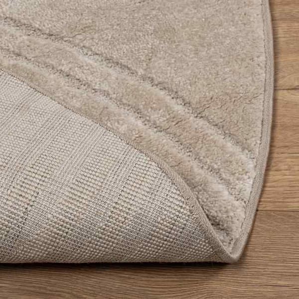 Maison Exclusive - Inomhusmatta GALATI Beige Ø 200 CM Polyester