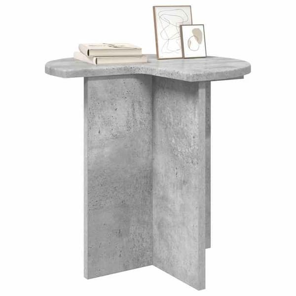 Maison Exclusive - Sidebord 2 dele Grå beton Ø 39 x 38 cm Betonggrå