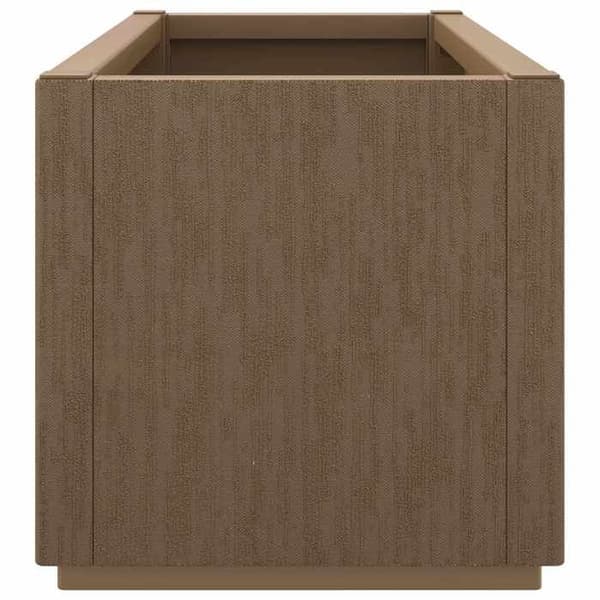Maison Exclusive - Haveblomsterkasse Brun 80 x 36 x 35 cm PP