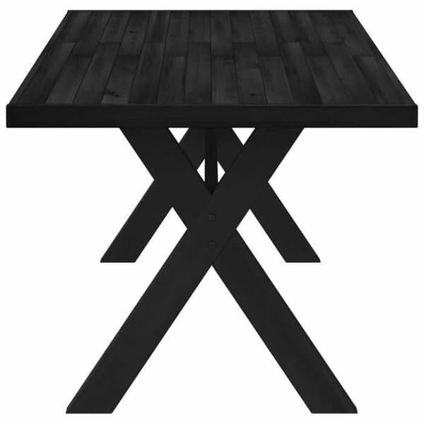 Maison Exclusive - Spisebord / Middagsbord NOAIN 160 cm Sort Svart