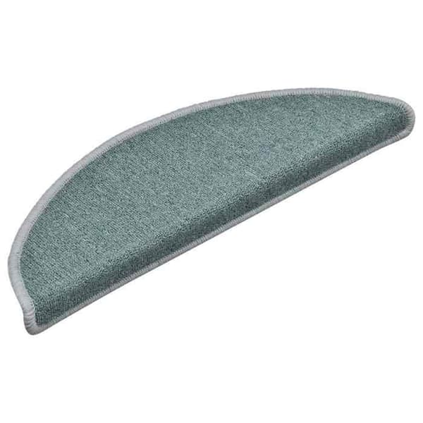 Maison Exclusive - Trappe tæppe 30 stk 56 x 17 x 3 cm Blå hav Halvmåne