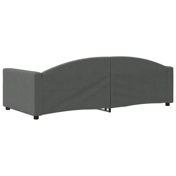 Maison Exclusive - Sengebund uden madras grå 90x200 cm stof