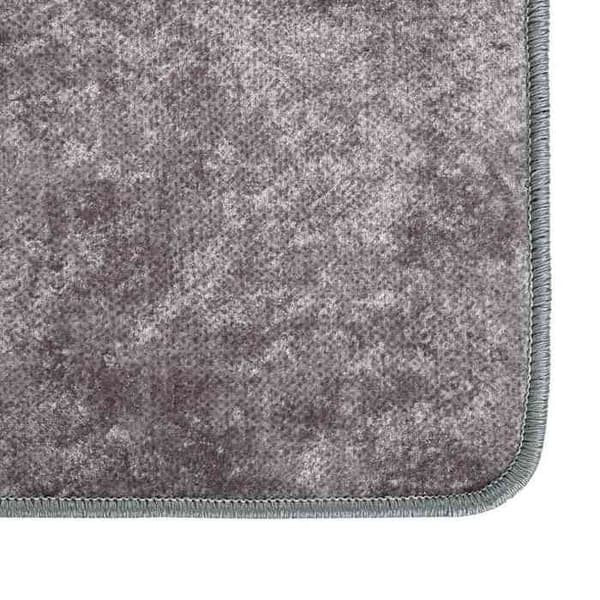 Matto - Maison Exclusive - Harmaa - 400 x 300 cm - Pesunkestävä polyesteriveluuri grå