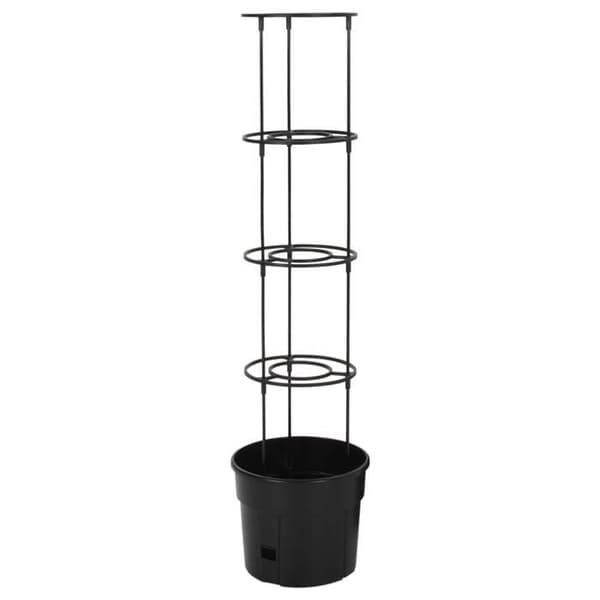 Maison Exclusive - Tomatkruka Anthracite Ø29,5x115 cm Polypropylen antracit