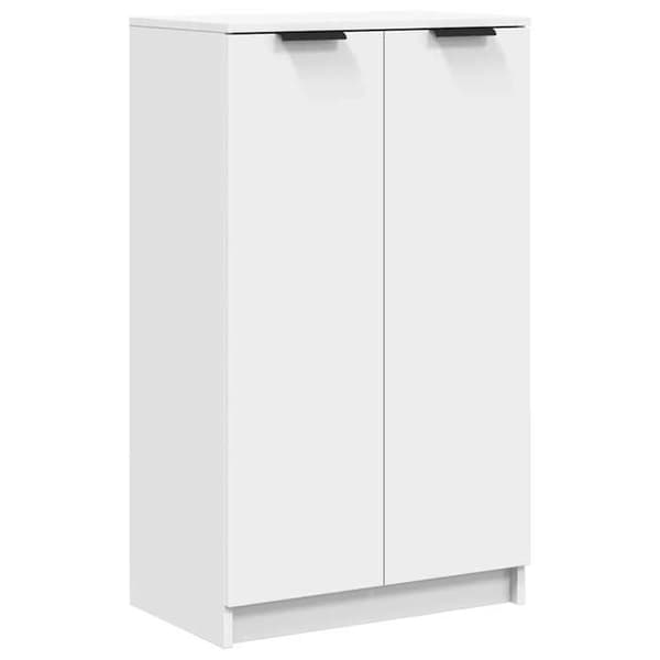 Maison Exclusive - Skoskåp Vit 59x35x100,5 cm Ingenjörsträ Vit