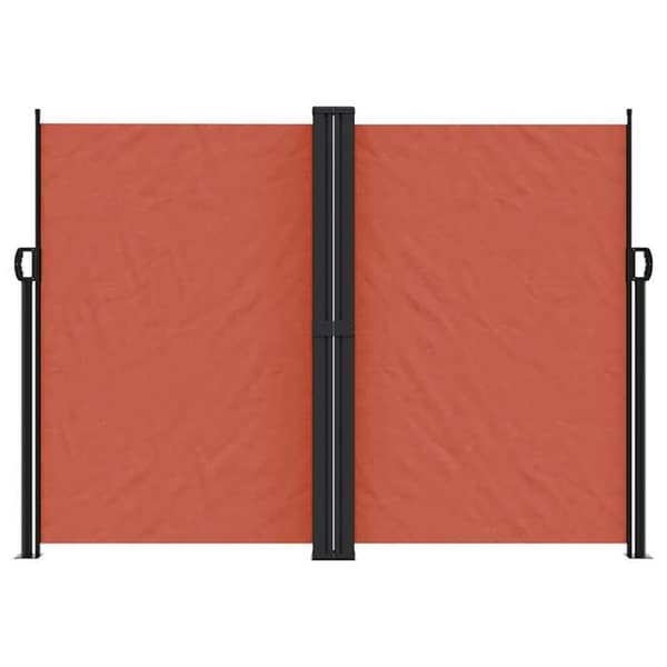 Maison Exclusive - Fällbart sidotak terrakotta 180x1200 cm
