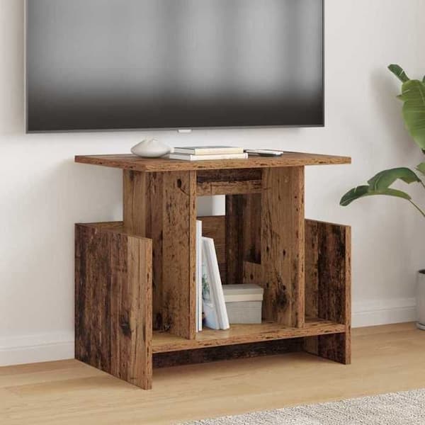 Maison Exclusive - TV-møbel 2 stk. Antik træ Ingeniørtræ