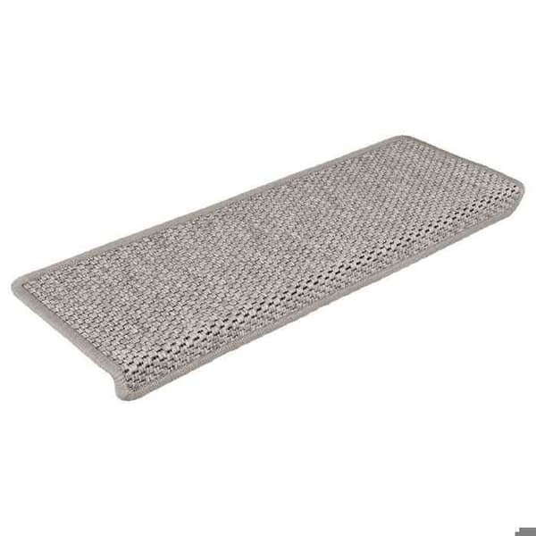 Maison Exclusive - Självhäftande trappmattor 15 st 65x21x4 cm Silver