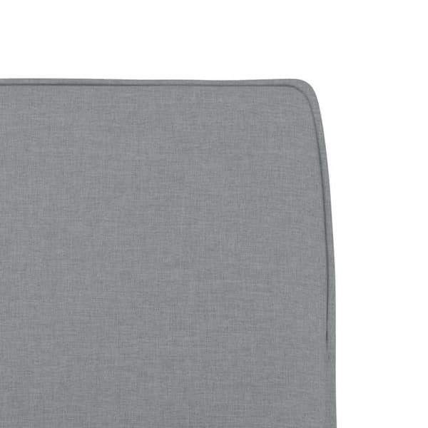 Maison Exclusive - Liggestol Lys grå 52x75x76 cm Stof