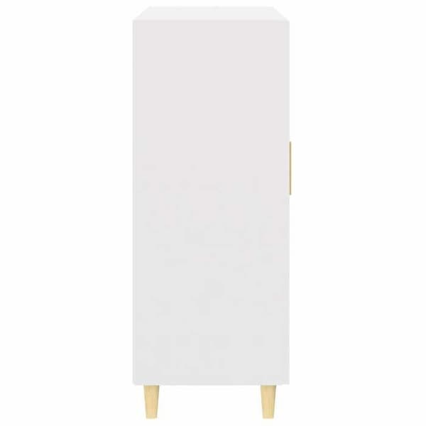 Maison Exclusive - Vit buffé 69,5x34x90 cm ingenjörsträ