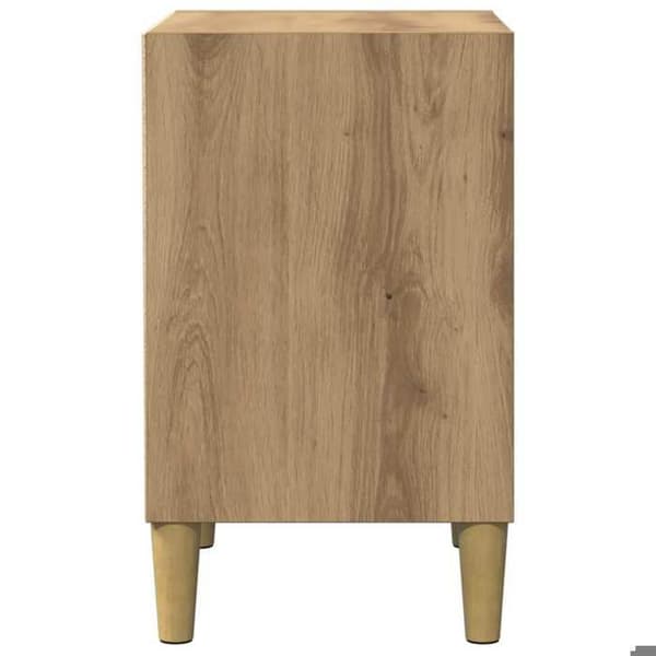 Maison Exclusive - Natborde 2 stk. håndlavet eg 40x30x50 cm