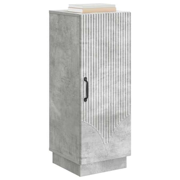 Maison Exclusive - Buffé Grå betong 33 x 34,5 x 87 cm Ingenjörsträ