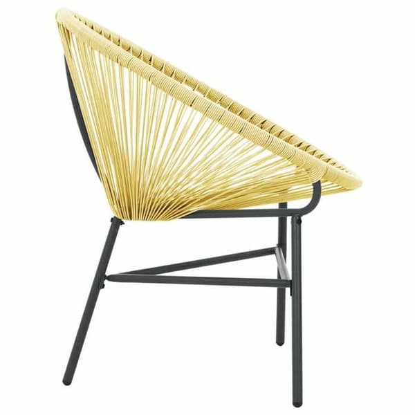 Maison Exclusive - Acapulco Trädgårdsstol i flätad resin Beige beige