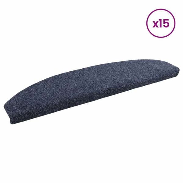 Maison Exclusive - Selvklebende trappetæpper 15 stk. 80 x 24,5 x 3,5 cm