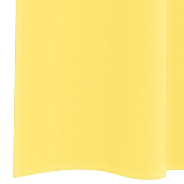 Gardiner - MAISON EXCLUSIVE - 2 delar - Gul - Polyester - Ögla gul