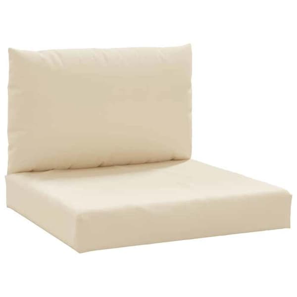 Maison Exclusive - Pallet puder sæt af 2 beige oxford stof