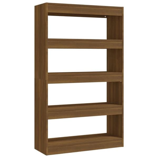 Maison Exclusive - Bibliotek/Rumseparator Mørkegnet Træ